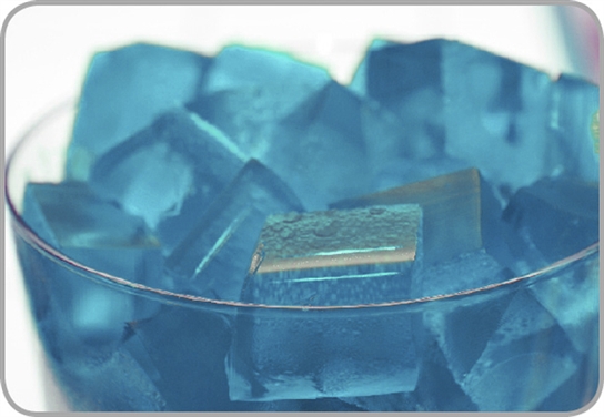 Cool Blue Gelatin